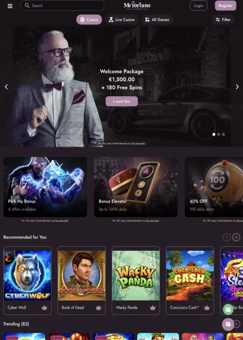 Games Mr Fortune Casino<
